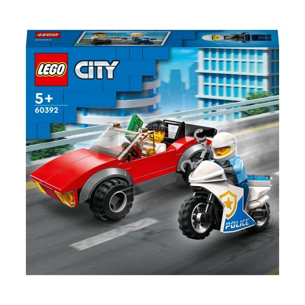 LEGO 60392 CITY POLICE BIKE CAR CHASE - Toyworld Frankston