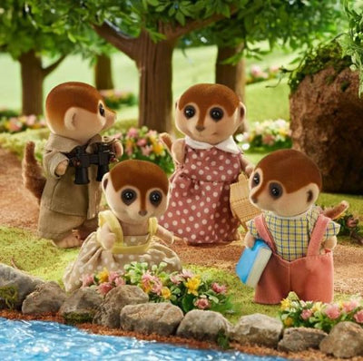 SYLVANIAN FAMILIES MEERKAT FAMILY - Toyworld Frankston
