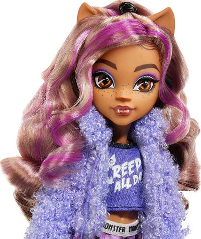 MONSTER HIGH - CREEPOVER DOLLS - CLAWDEEN WOLF - Toyworld Frankston
