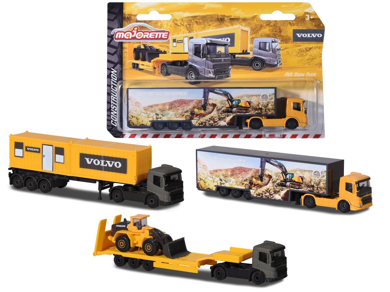 VOLVO TRANSPORTERS 3 ASSTH/S - Toyworld Frankston