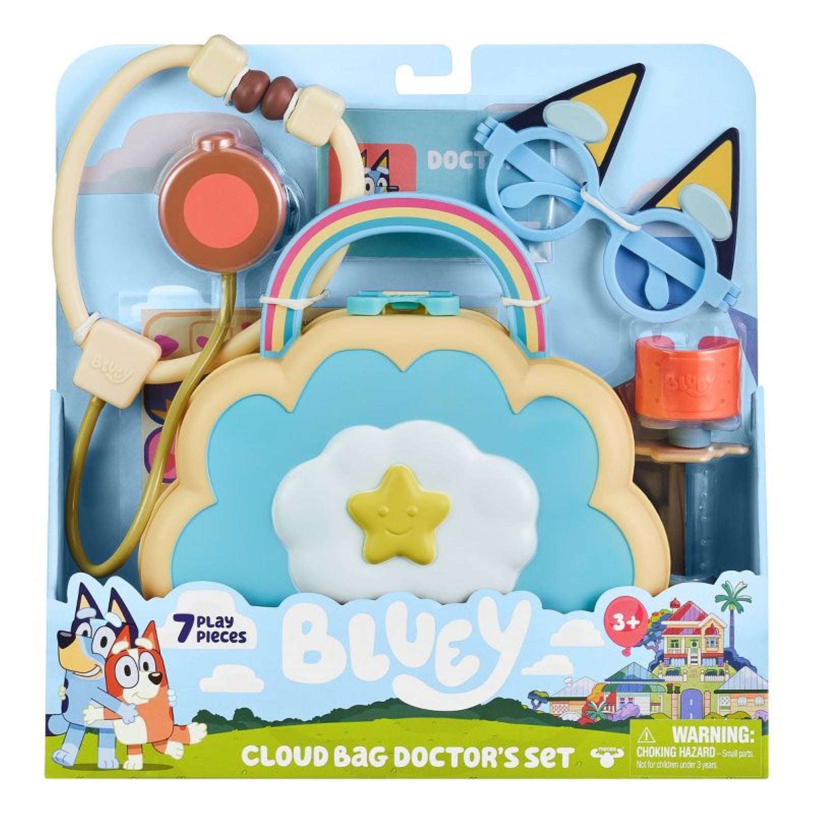 BLUEY - CLOUD BAG DOCTOR'S SET - Toyworld Frankston
