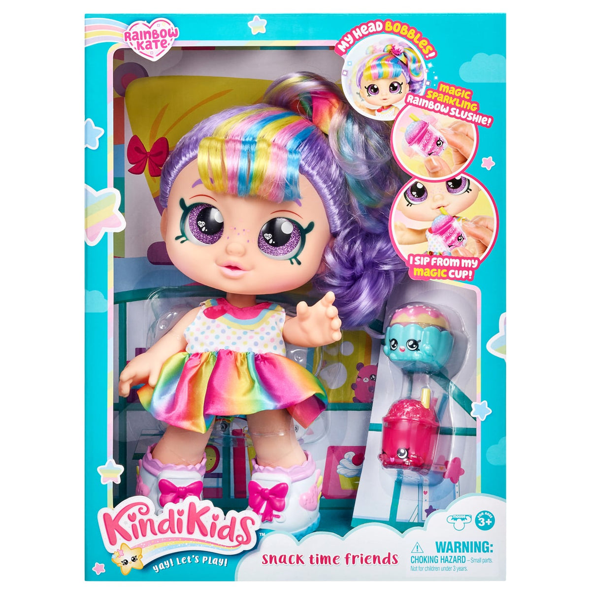 KINDI KIDS TODDLER DOLL - RAINBOW KATE