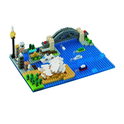 NANOBLOCK SYDNEY HARBOUR SCENE 020 - Toyworld Frankston
