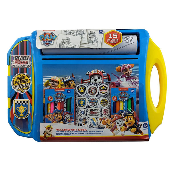 PAW PATROL ROLLING ART DESK - Toyworld Frankston