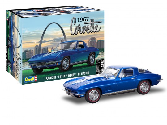 REVELL 1967 CORVETTE STING RAY SPORT - Toyworld Frankston