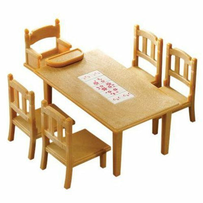 SYLVANIAN FAMILIES -  FAMILY TABLE AND CHAIRS - Toyworld Frankston