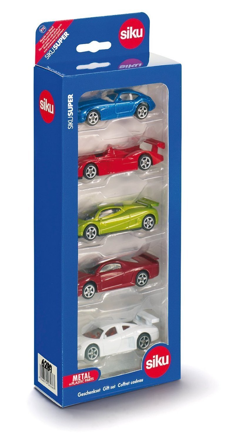 SIKU - 5 PACK SUPER CARS GIFT SET