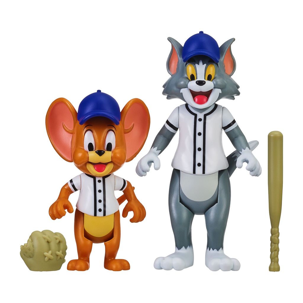 Tom & Jerry Playball Tom & Jerry 3 Inch Figure 2 Pack - Toyworld Frankston