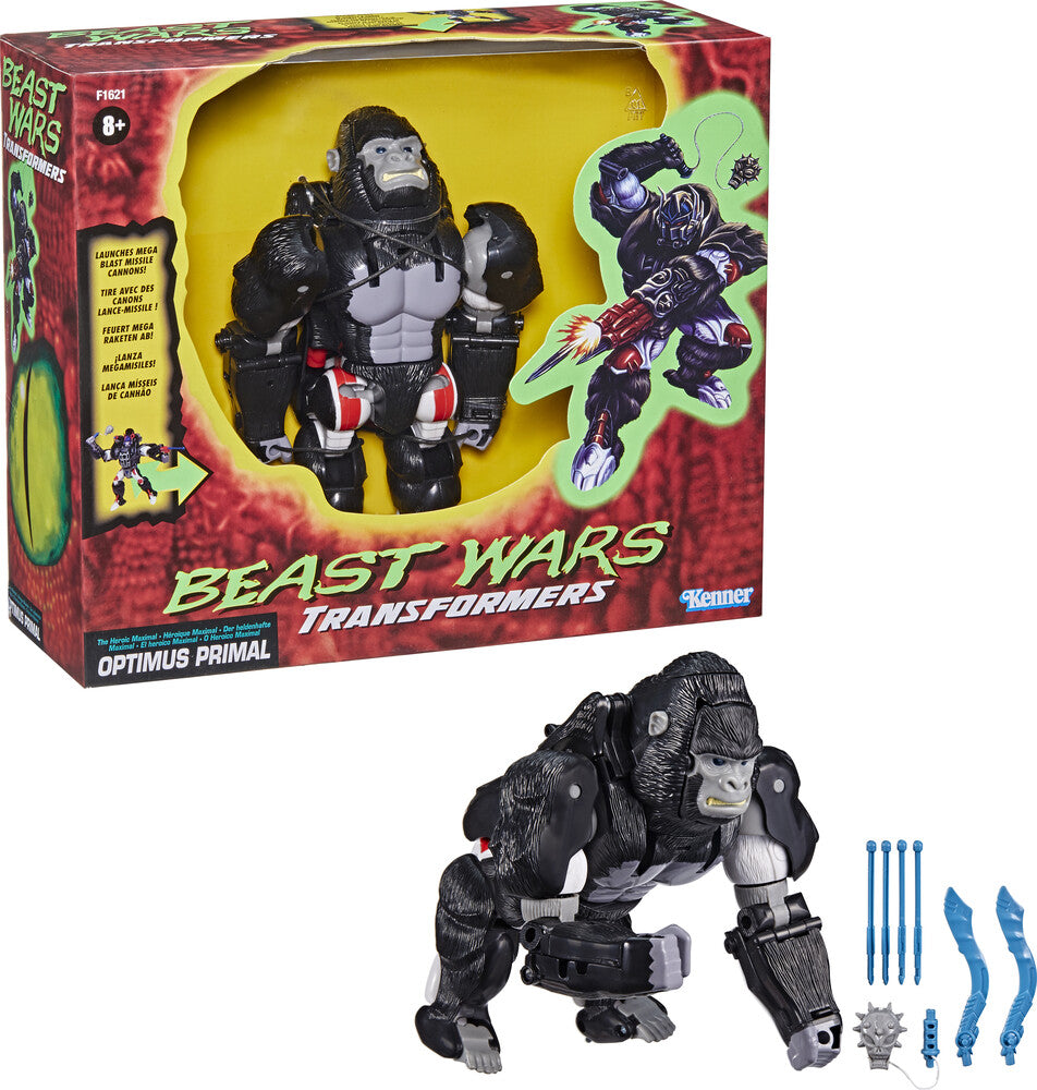 TRANSFORMER GEN BEAST WARS VINTAGE - OPTIMUS PRIMAL - Toyworld Frankston