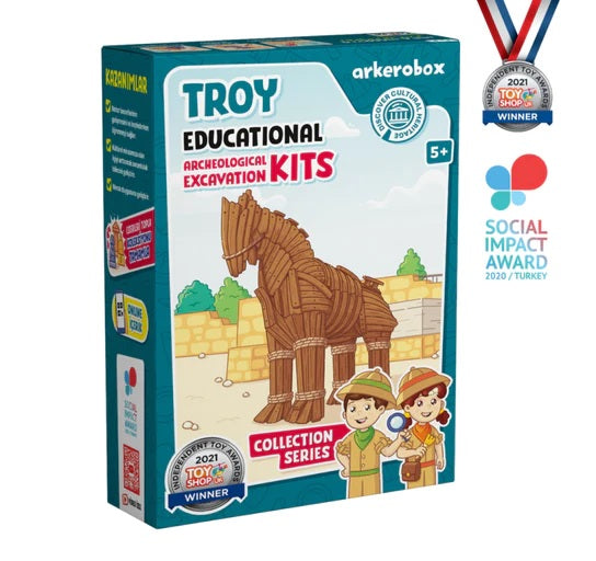 ARKEROBOX  EDUCATIONAL EXCAVATION KIT - TROY - Toyworld Frankston