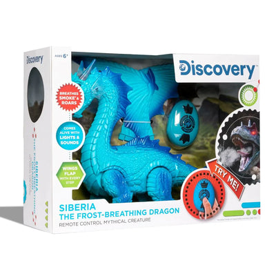 SIBERIA THE FROST BREATHING REMOTE CONTROL DRAGON - Toyworld Frankston