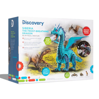 SIBERIA THE FROST BREATHING REMOTE CONTROL DRAGON - Toyworld Frankston