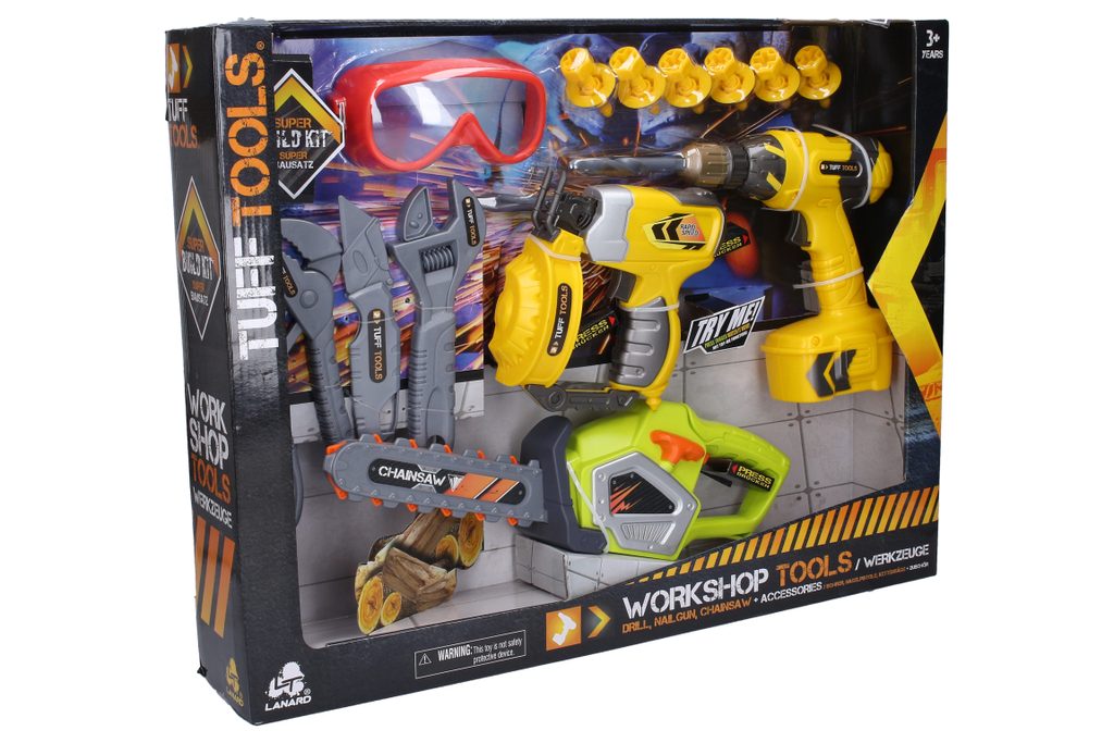 TUFF TOOLS WORKSHOP W/CHAINSAW - Toyworld Frankston