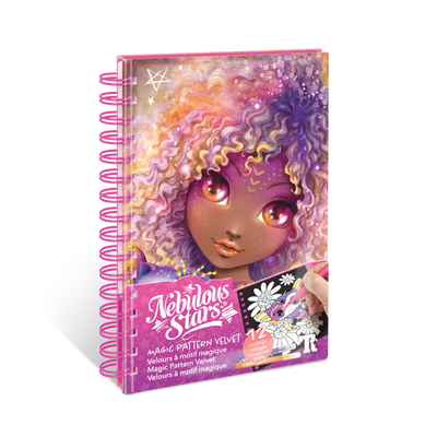 NEBULOUS STARS SMALL CREATIVE BOOK MAGIC PATTERN VELVET - Toyworld Frankston