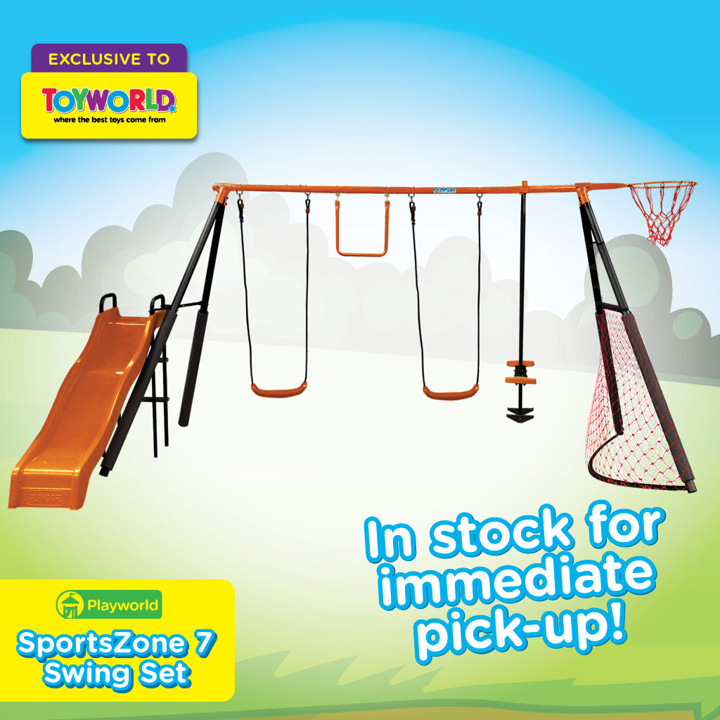 PW SPORTSZONE 7 SWINGSET - Toyworld Frankston