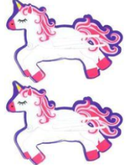 UNICORN FUN SHAPES HAIRCLIPS - Toyworld Frankston