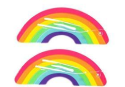 UNICORN FUN SHAPES HAIRCLIPS - Toyworld Frankston