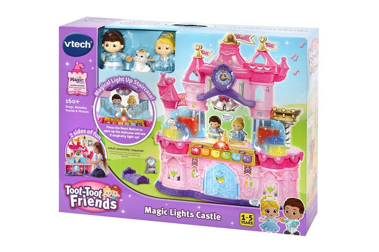 VTECH TOOT-TOOT MAGIC LIGHTS CASTLE - Toyworld Frankston