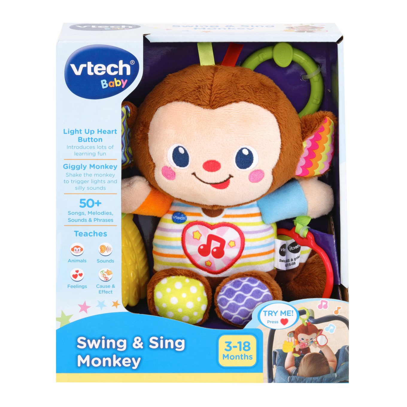 SWING AND SING MONKEY - Toyworld Frankston