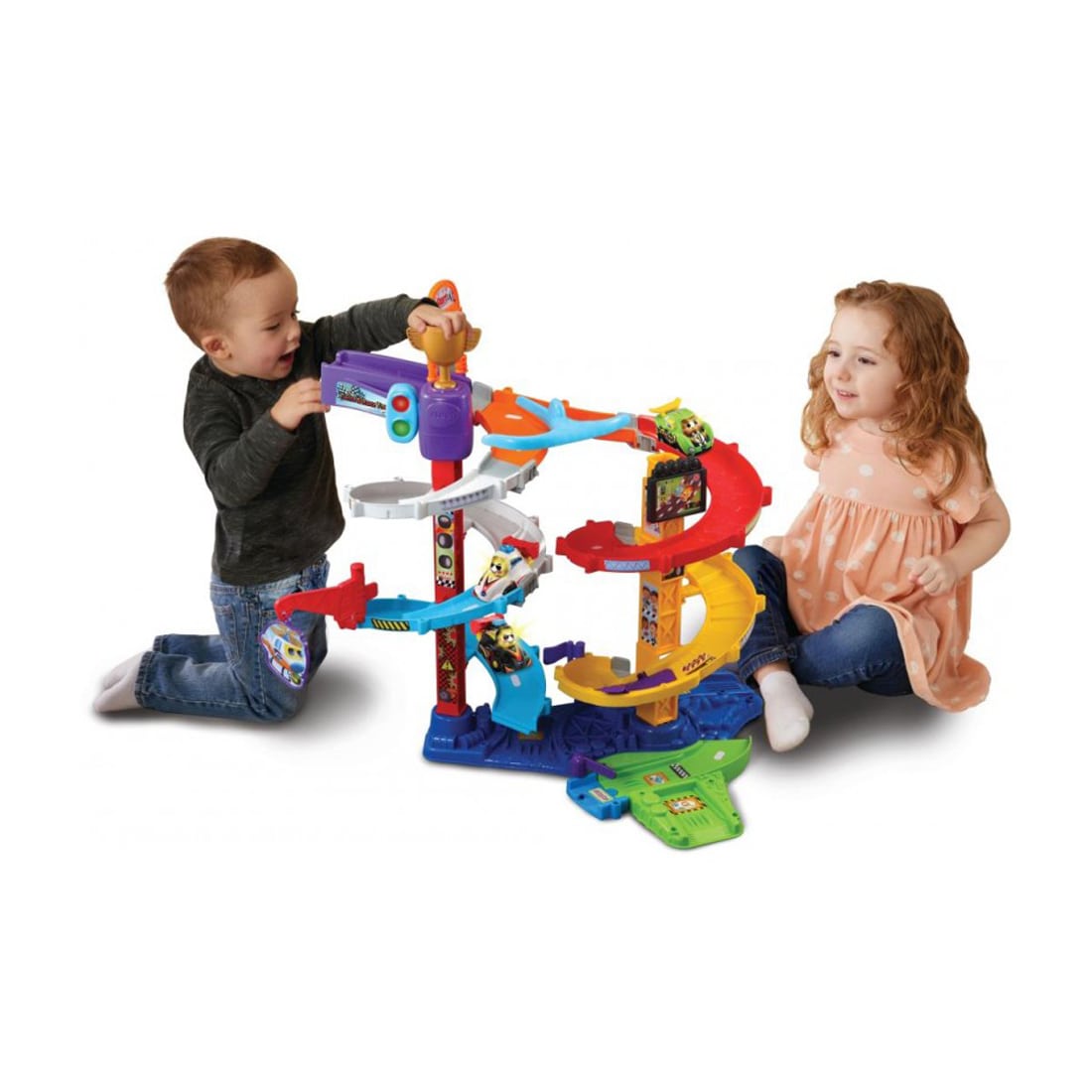 VTECH TOOT TOOT DRIVERS TWIST & RACE TOWER - Toyworld Frankston