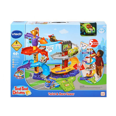VTECH TOOT TOOT DRIVERS TWIST & RACE TOWER - Toyworld Frankston