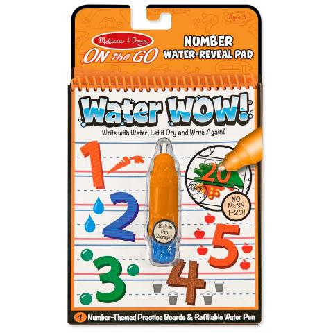 M&D - ON THE GO - WATER WOW - NUMBERS - Toyworld Frankston