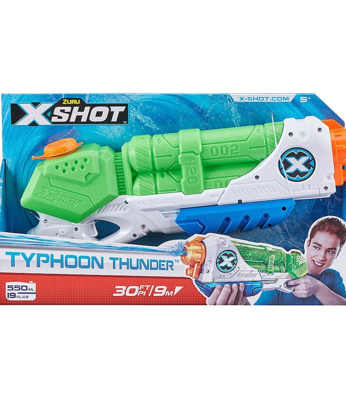 ZURU XSHOT WATER BLASTER - TYPHOON THUNDER - Toyworld Frankston