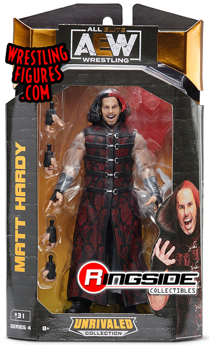 AEW UNRIVALED FIGURE PACK - MATT HARDY - Toyworld Frankston