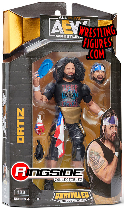 AEW UNRIVALED FIGURE PACK - ORTIZ - Toyworld Frankston