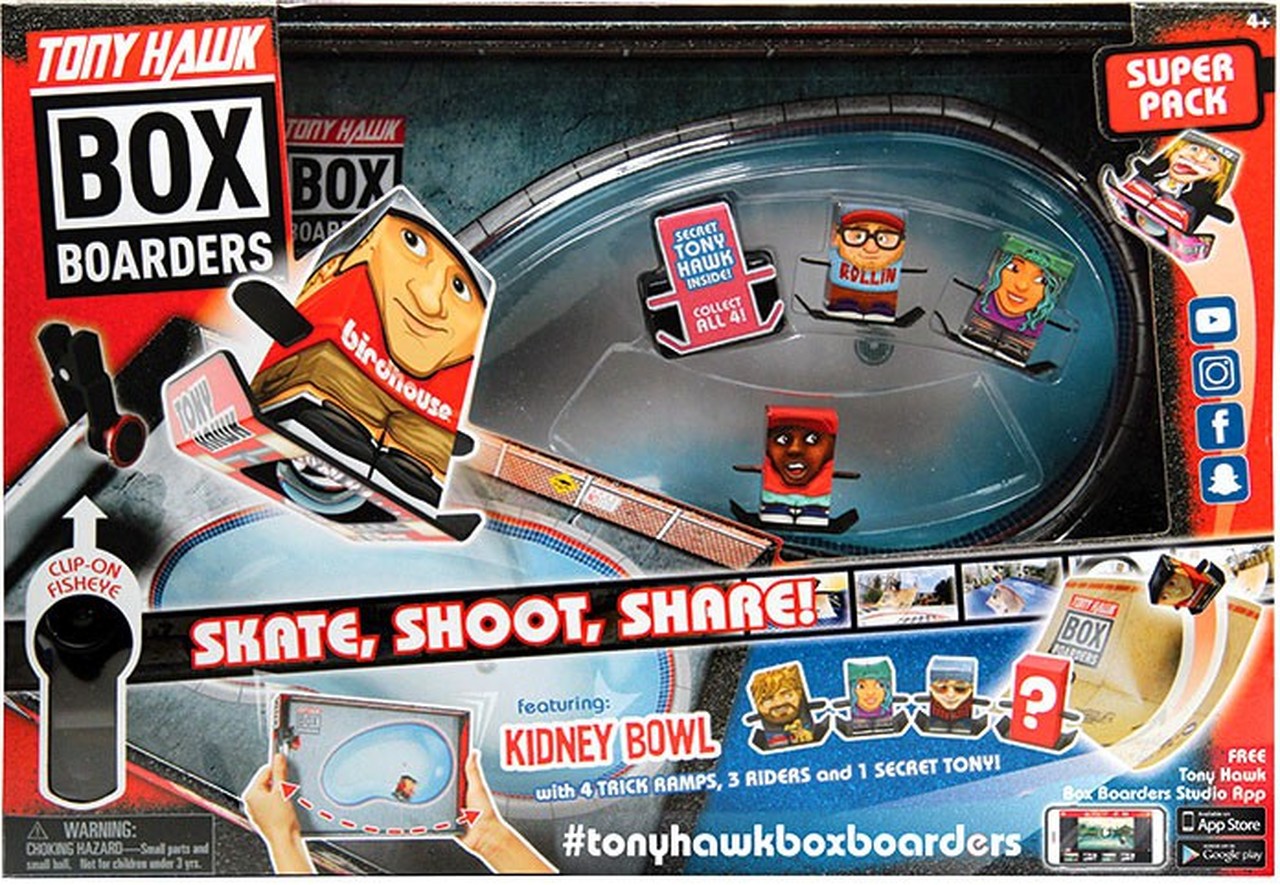 TONY HAWK BOX BOARDERS - SUPER PACK - Toyworld Frankston