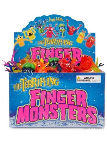 ARCHIE MCPHEE - MONSTER FINGER PUPPETS - Toyworld Frankston