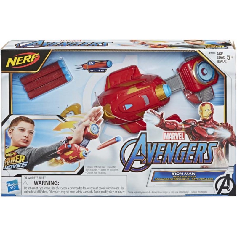 AVENGERS SIGNATURE MOVES ROLE PLAY IRON MAN - Toyworld Frankston