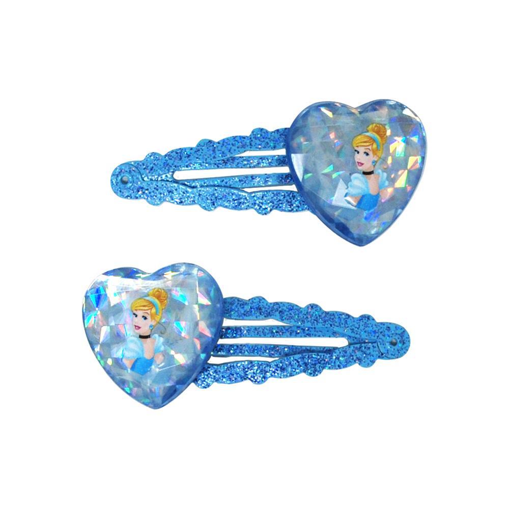 PINK POPPY - DISNEY CINDERELLA HEART GEM SNAPCLIPS - Toyworld Frankston