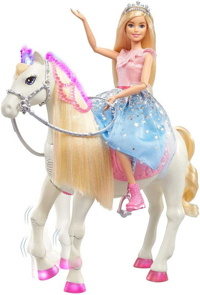 BARBIE FAIRYTALE FEATURE HORSE - Toyworld Frankston