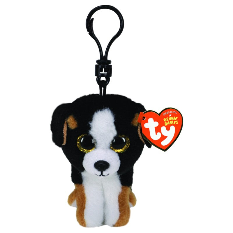 TY BEANIE BOOS CLIP ON ROSCOE DOG - Toyworld Frankston