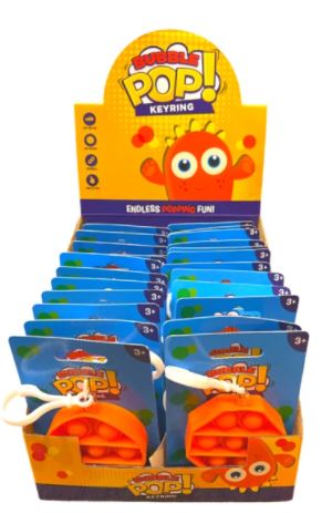 POP BUBBLE KEYRING - Toyworld Frankston