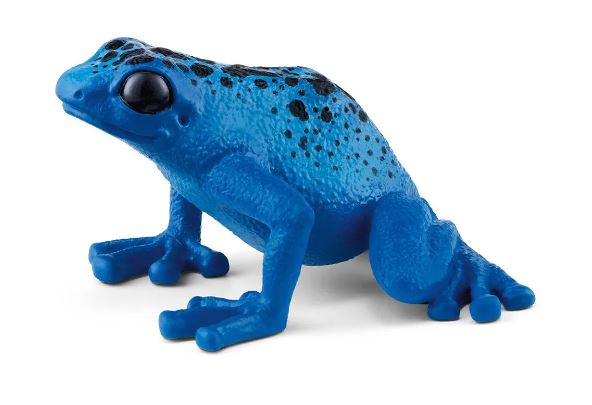 SCHLEICH - BLUE POSION DART FROG - Toyworld Frankston