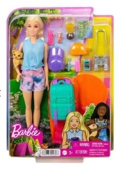 BARBIE DOLL AND ACCESSORIES - CAMPING BARBIE - Toyworld Frankston