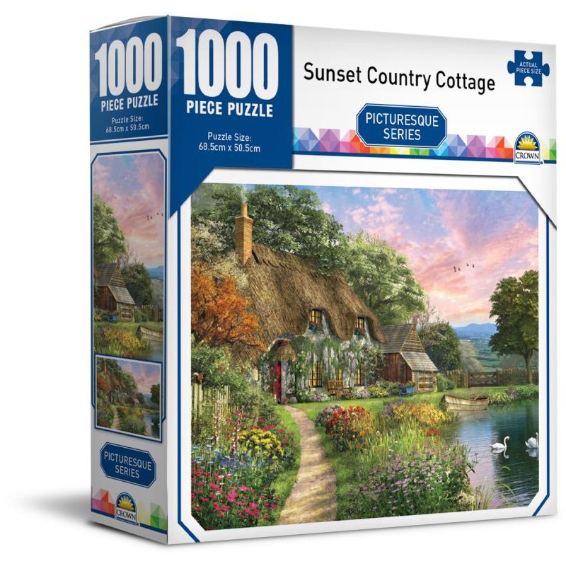 1000 PC PICTURESQUE SERIES - ASSORTMENT - Toyworld Frankston