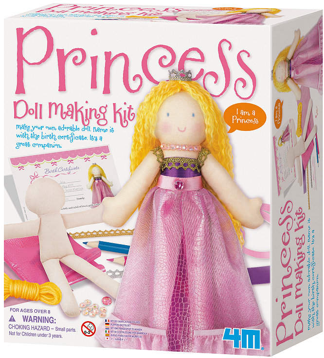 4M PRINCESS DOLL MAKING KIT - Toyworld Frankston