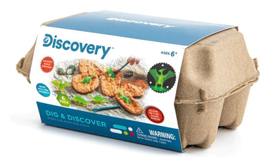 DISCOVERY DINO EGG CRATE 6PK - Toyworld Frankston