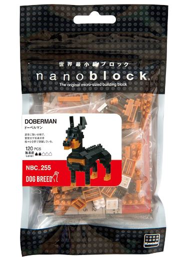NANOBLOCK - DOBERMAN 255 - Toyworld Frankston