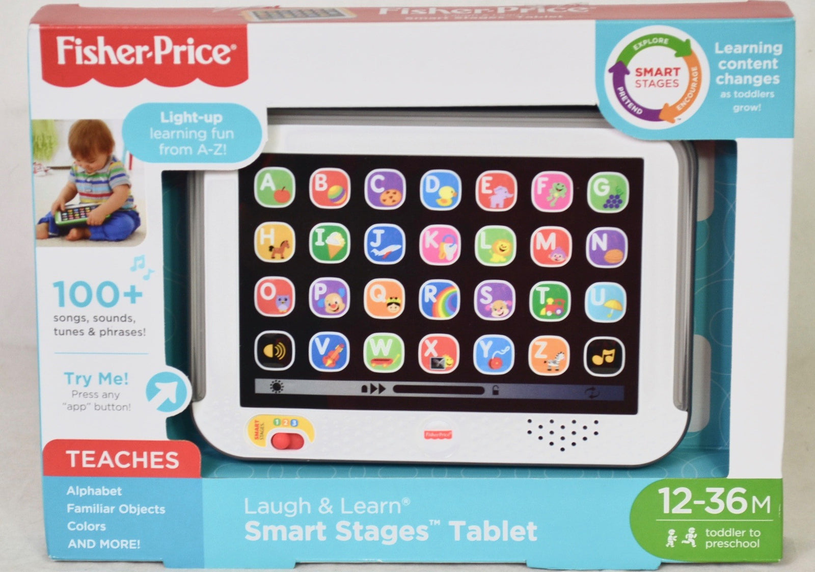 FISHER PRICE LAUGH & LEARN SMART STAGES TABLET - Toyworld Frankston