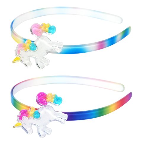 PINK POPPY - RAINBOW UNICORN HEADBAND - Toyworld Frankston