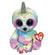 BEANIE BOOS MEDIUM COOPER SLOTH WITH HORN | TY BEANIES | Toyworld Frankston