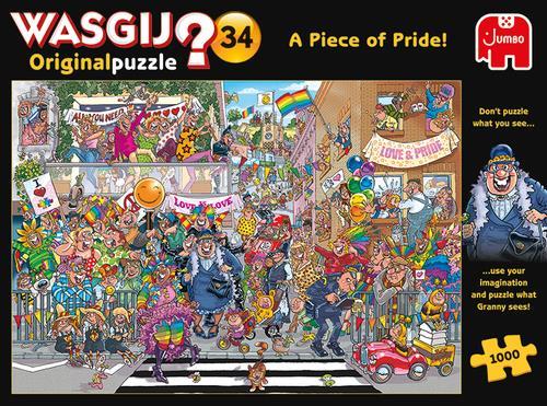 WASGIJ ORIGINAL 34 A PIECE OF PRIDE 1000 PC PUZZLE - Toyworld Frankston