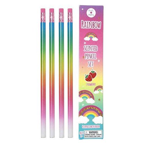 PINK POPPY RAINBOW SCENTED PENCIL SET - Toyworld Frankston