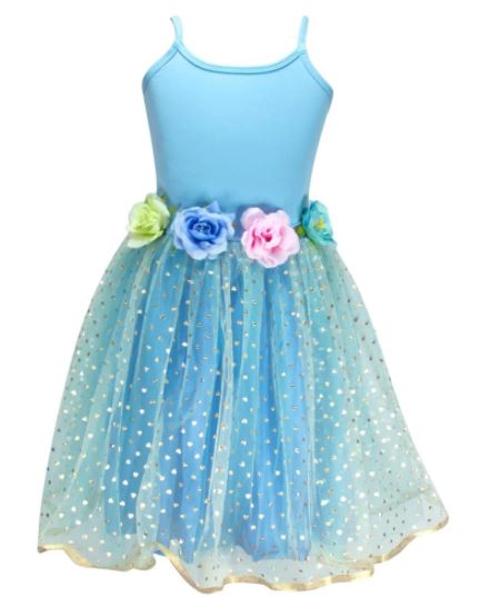 INTO THE WOODS DRESS 5/6 BLUE