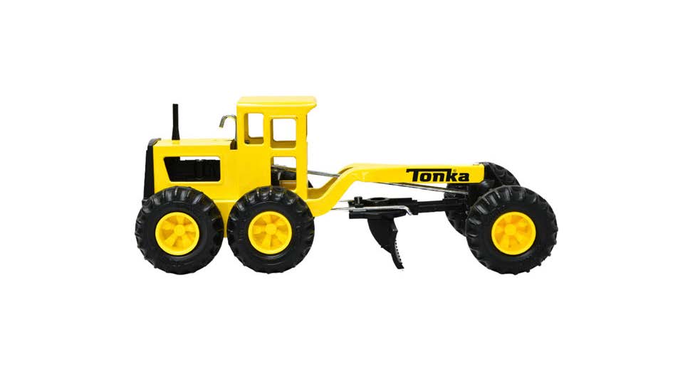 TONKA STEEL CLASSICS ROAD GRADER - Toyworld Frankston