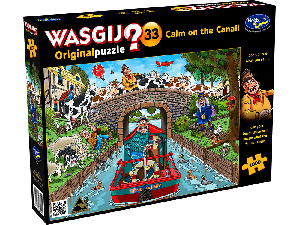 WASGIJ? ORIGINAL 33 CALM ON THE CANAL - Toyworld Frankston